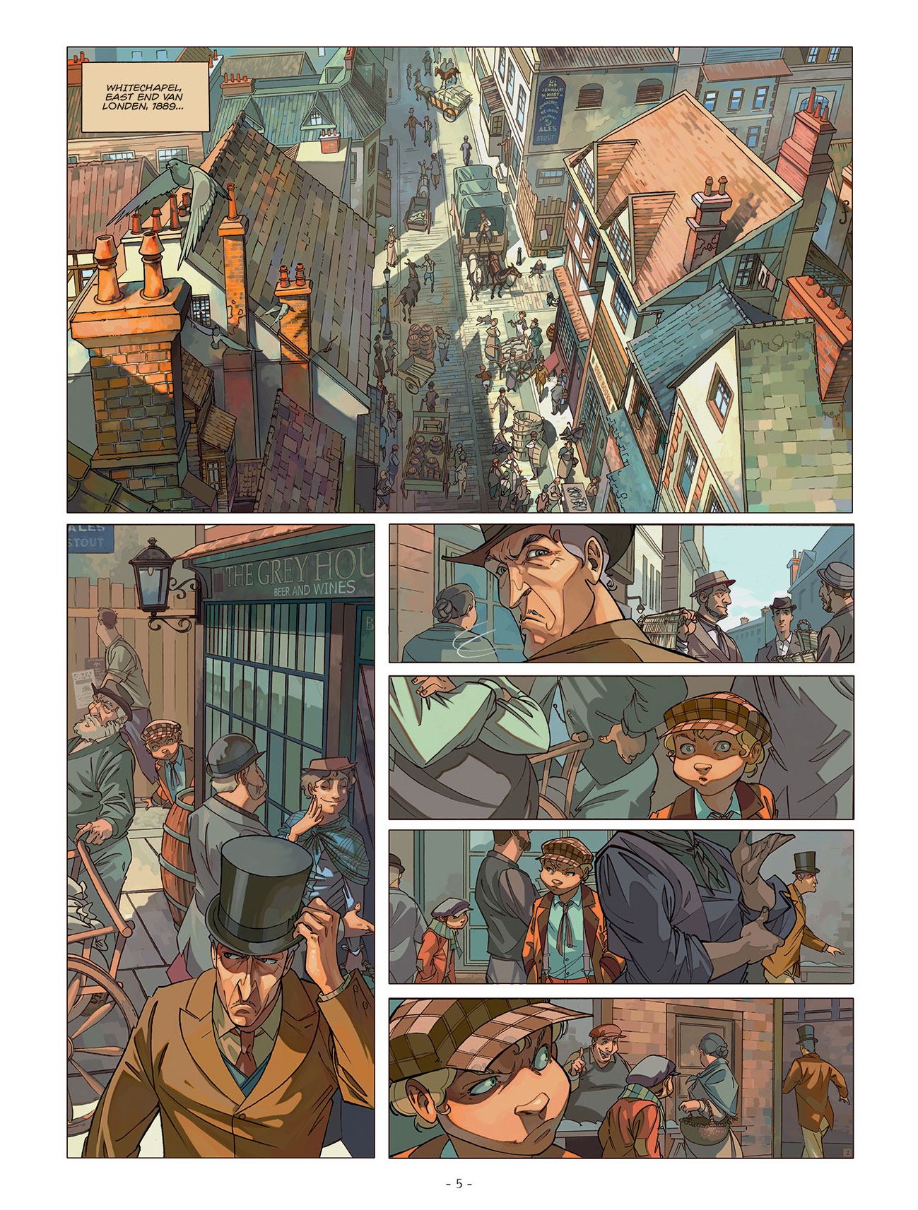 De Vier van Baker Street 1 pagina 1