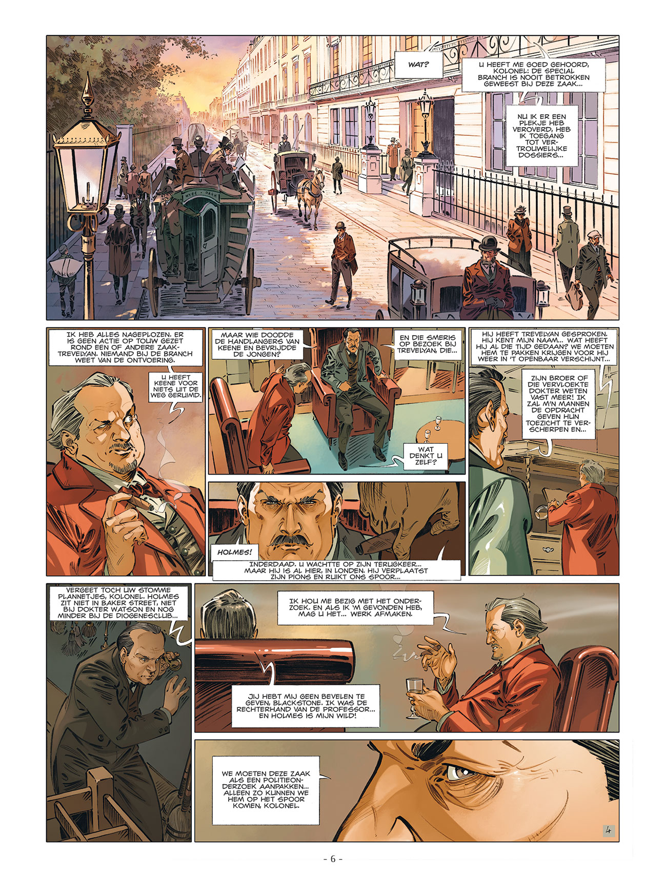 De Vier van Baker Street 6 pagina 4