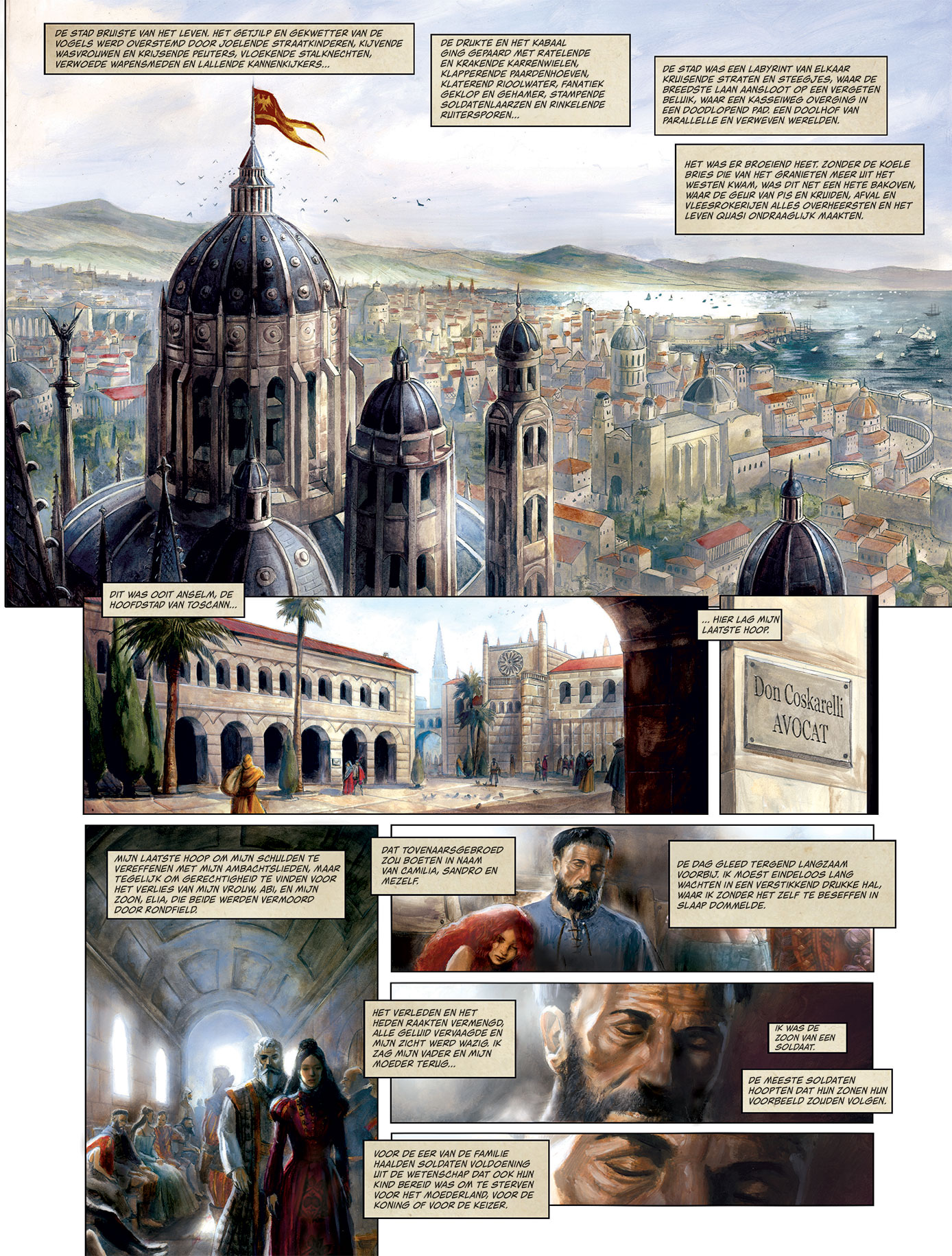 De kathedraal van de afgrond 2 pagina 1