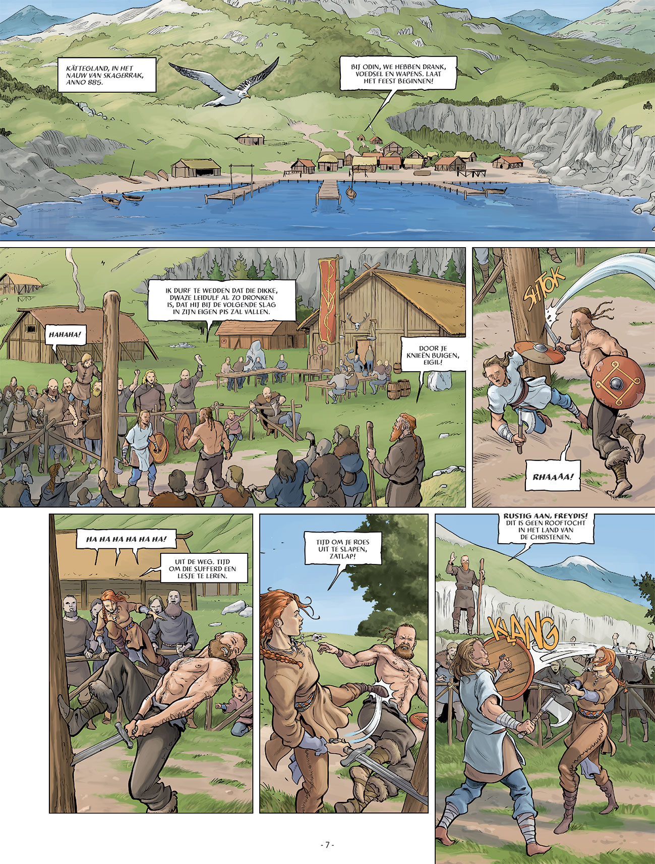 Meerminnen & Vikingen 2 pagina 3