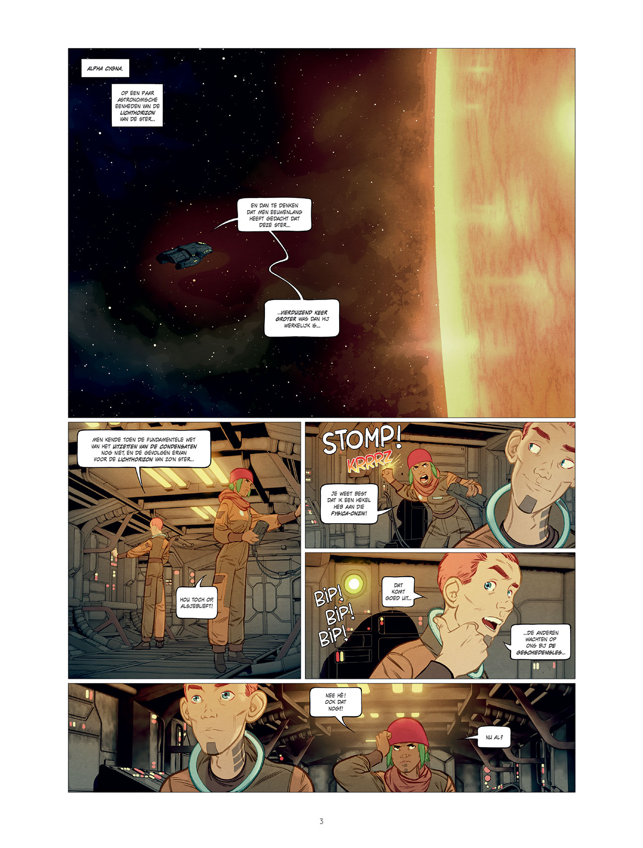Kronieken van het universum 1 pagina 1