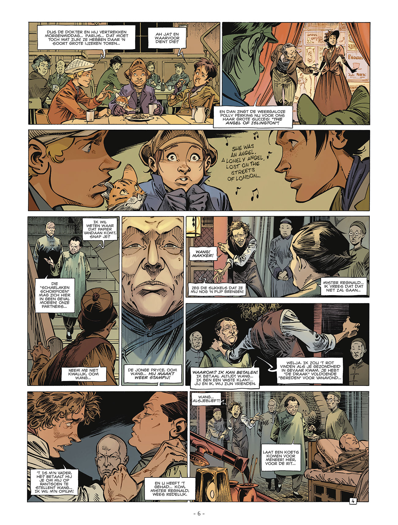 De vier van Baker Street 8 pagina 4