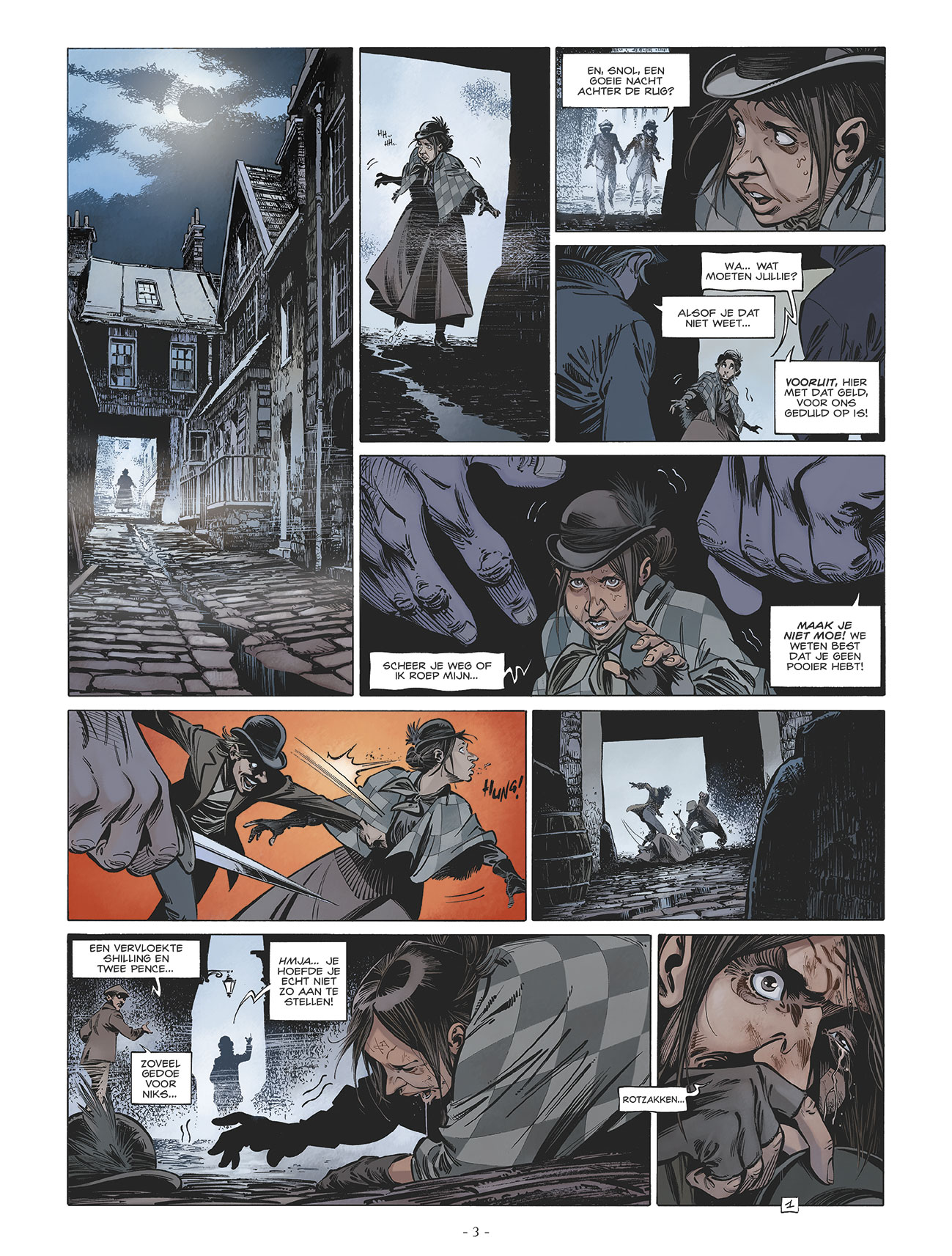 De vier van Baker Street 9 pagina 1