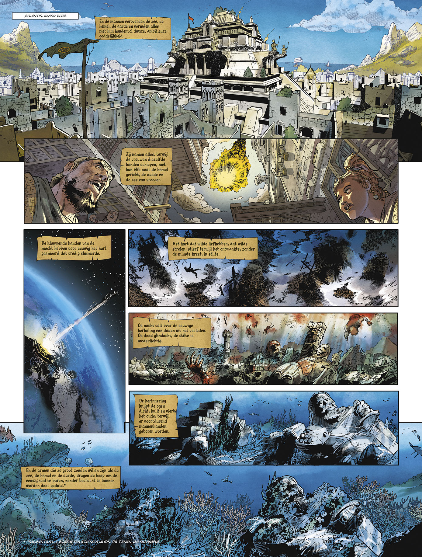 De kronieken van Atlantis 1 pagina 1