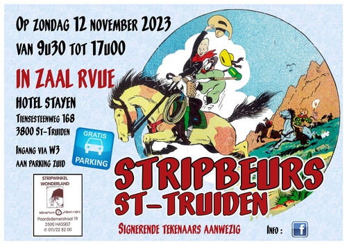 affiche Stripbeurs Sint-Truiden